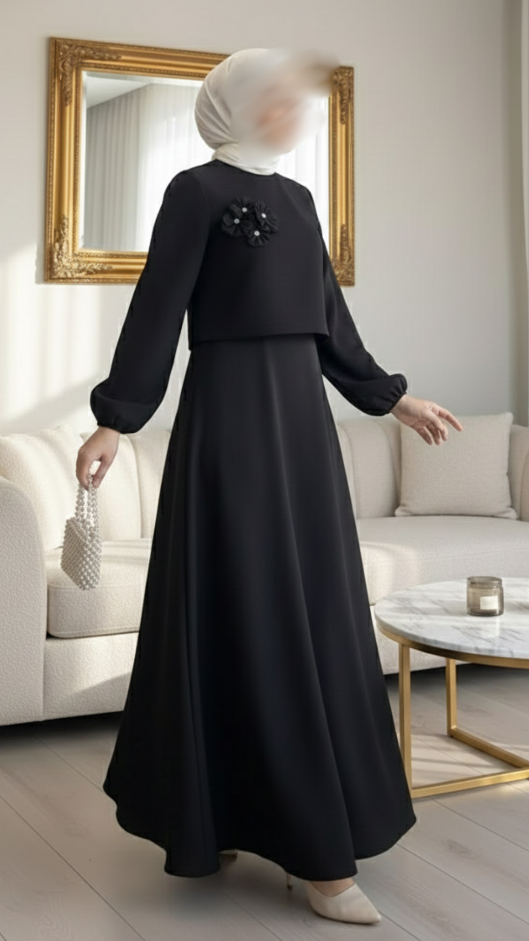 Avelyn 2 Piece Set Abaya