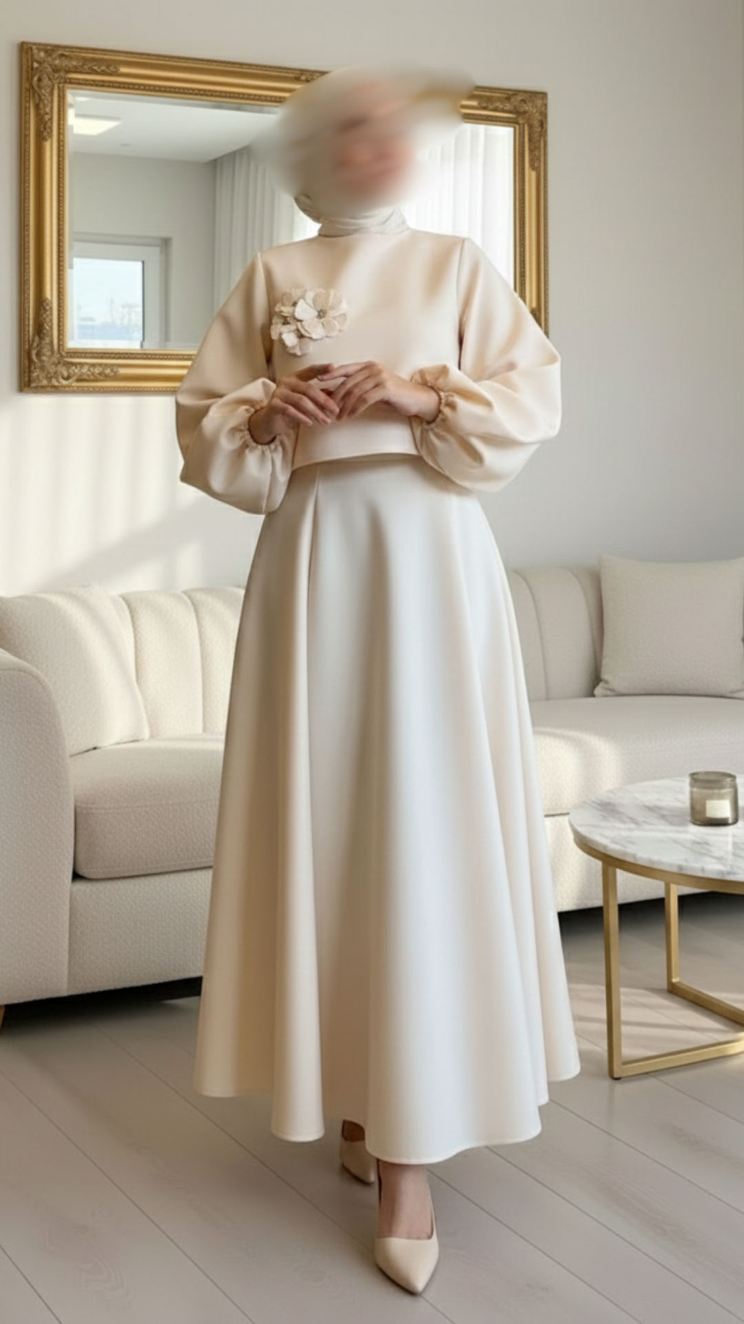 Avelyn 2 Piece Set Abaya