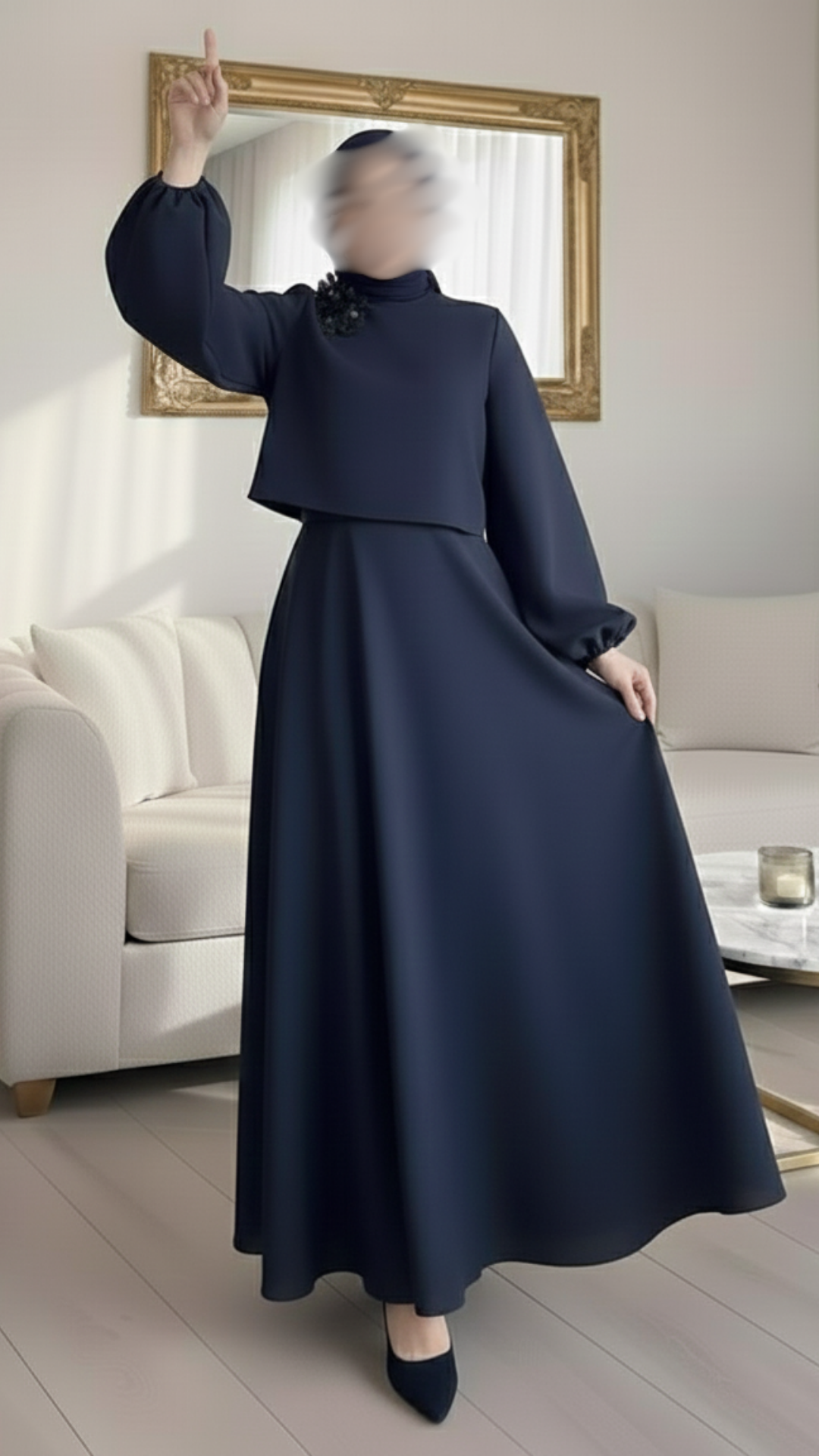 Avelyn 2 Piece Set Abaya