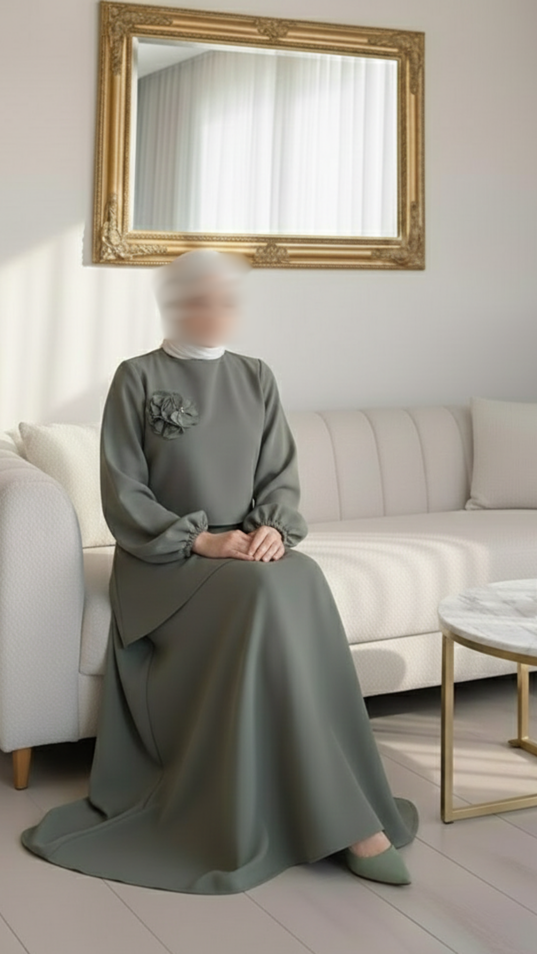 Avelyn 2 Piece Set Abaya