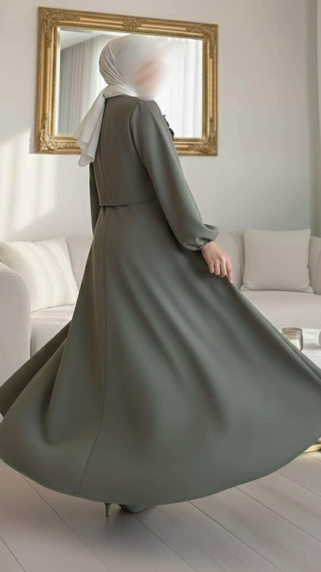 Avelyn 2 Piece Set Abaya
