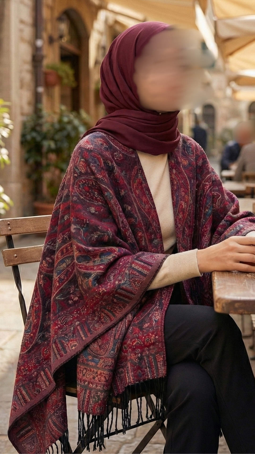 Surkhara Shawl