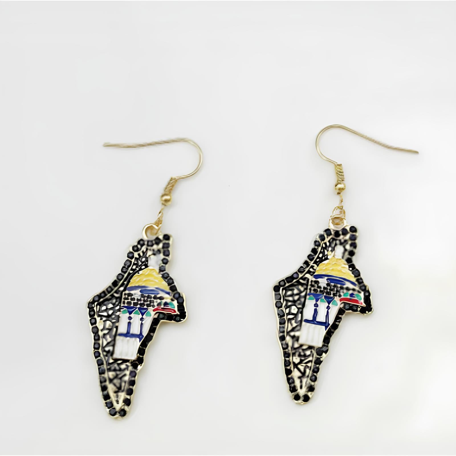 Boucles d'oreilles Palestine